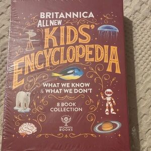 NIB Britannia All New Kids Encyclopedia 8 Book Collection 2023